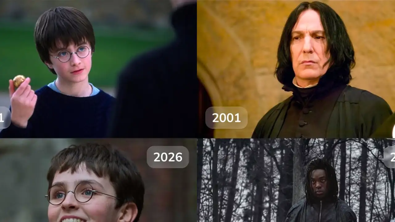 Сравнение фильма и сериала Гарри Поттера.