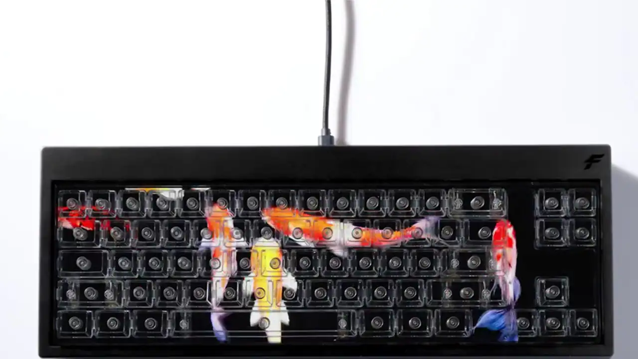 Клавиатура с собственным графическим процессором и чипом.