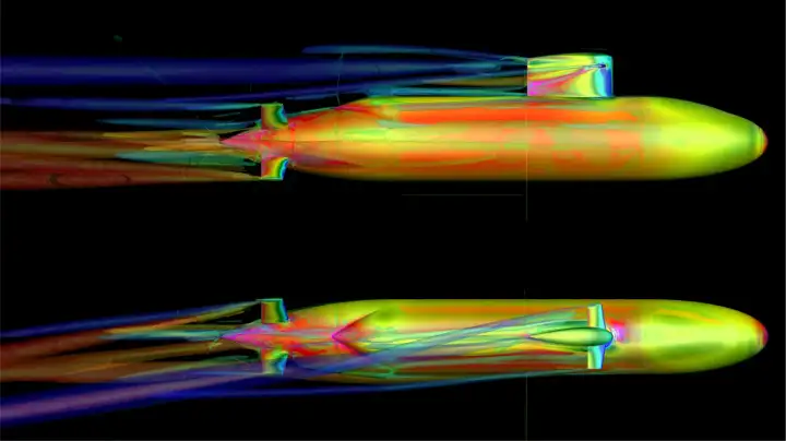 Инженеры смоделировали шум в подводных лодках.