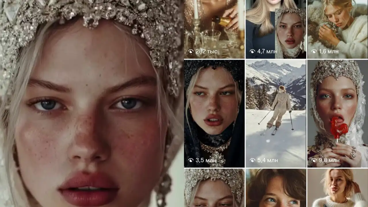 Два фотографа из Краснодара создали ИИ-певицу.