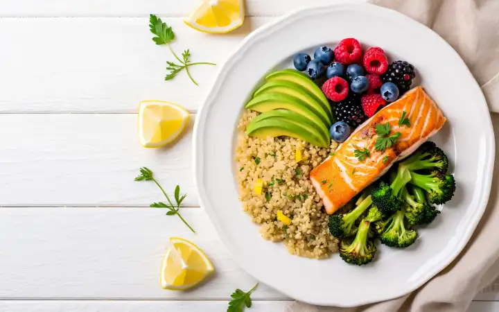 Сбалансированный обед.