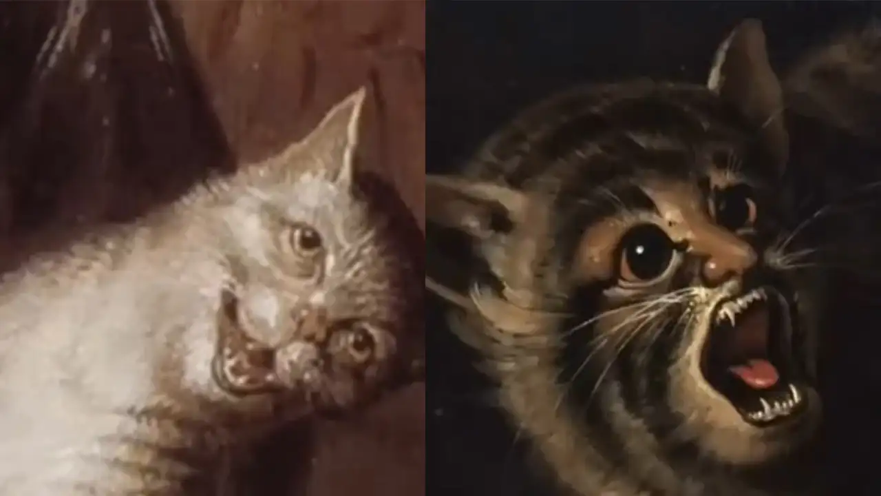 Котики из Средневековья.