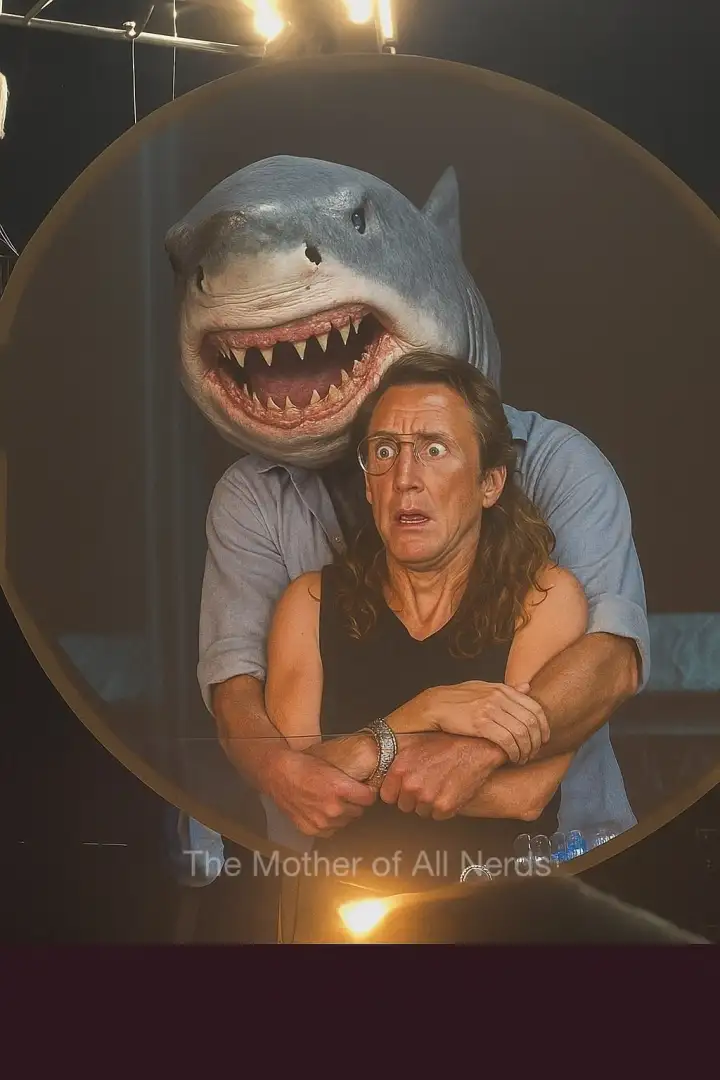 Акула и Мартин Броуди. Акула и Мартин Броуди.