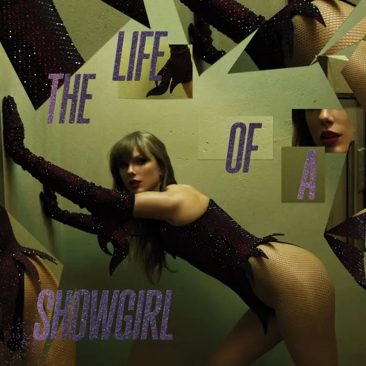 Обложка нового альбома Тейлор Свифт «The Life of a Showgirl».