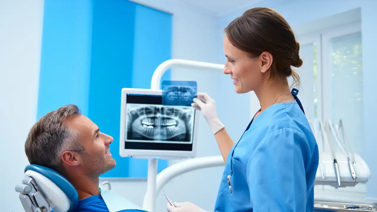 Прием у стоматолога.