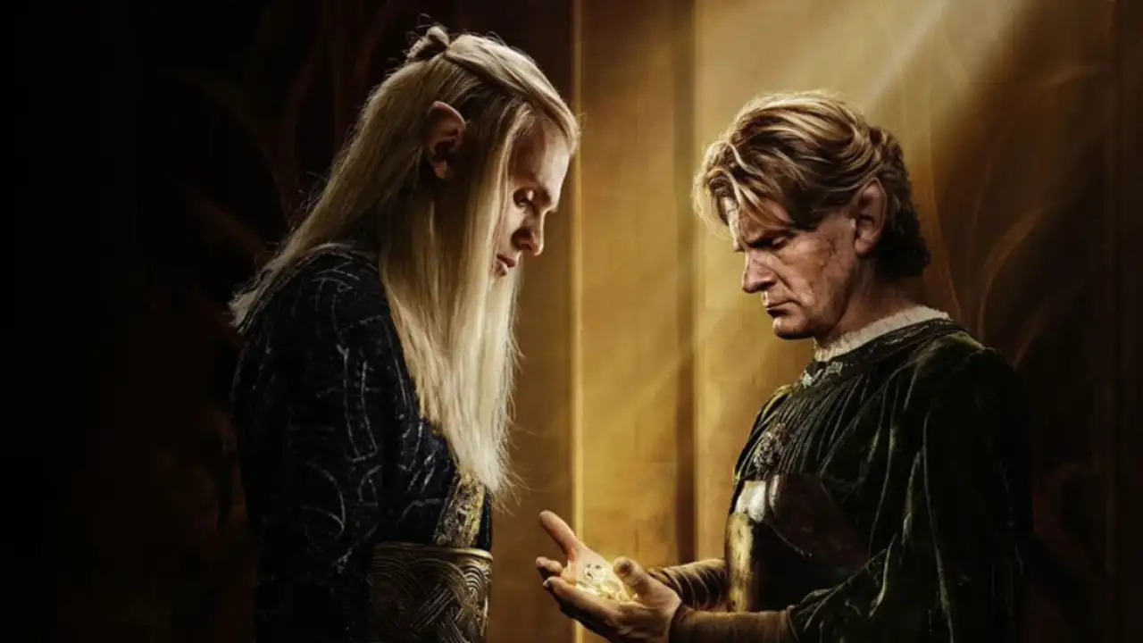 Постер к сериалу «Властелина колец: Кольца власти».