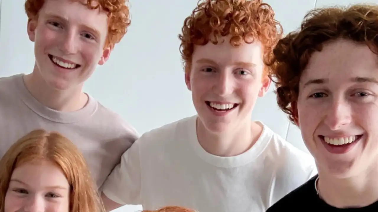 Тристан и Габриэль Харланды, Руари Спунер и Грейси Кокрейн.