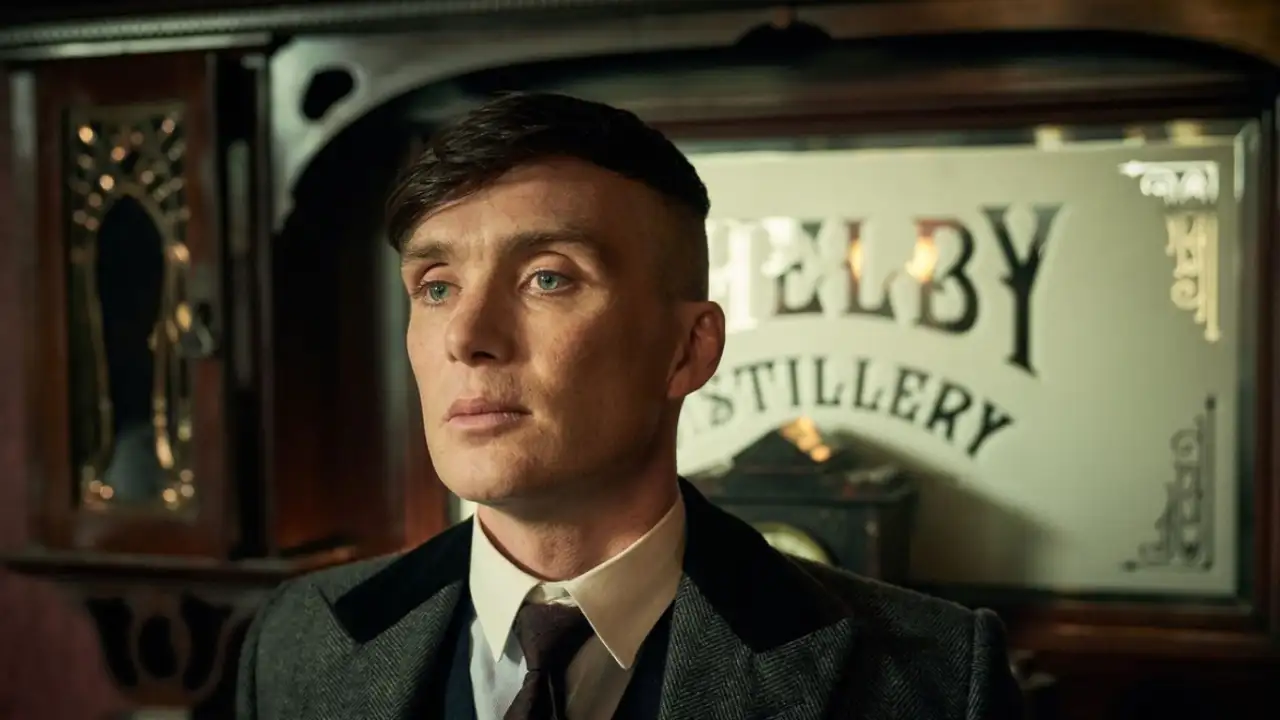 Кадр из сериала «Острые козырьки».