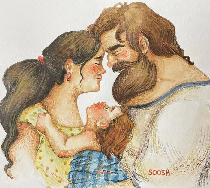 Счастливое семейство. Счастливое семейство.