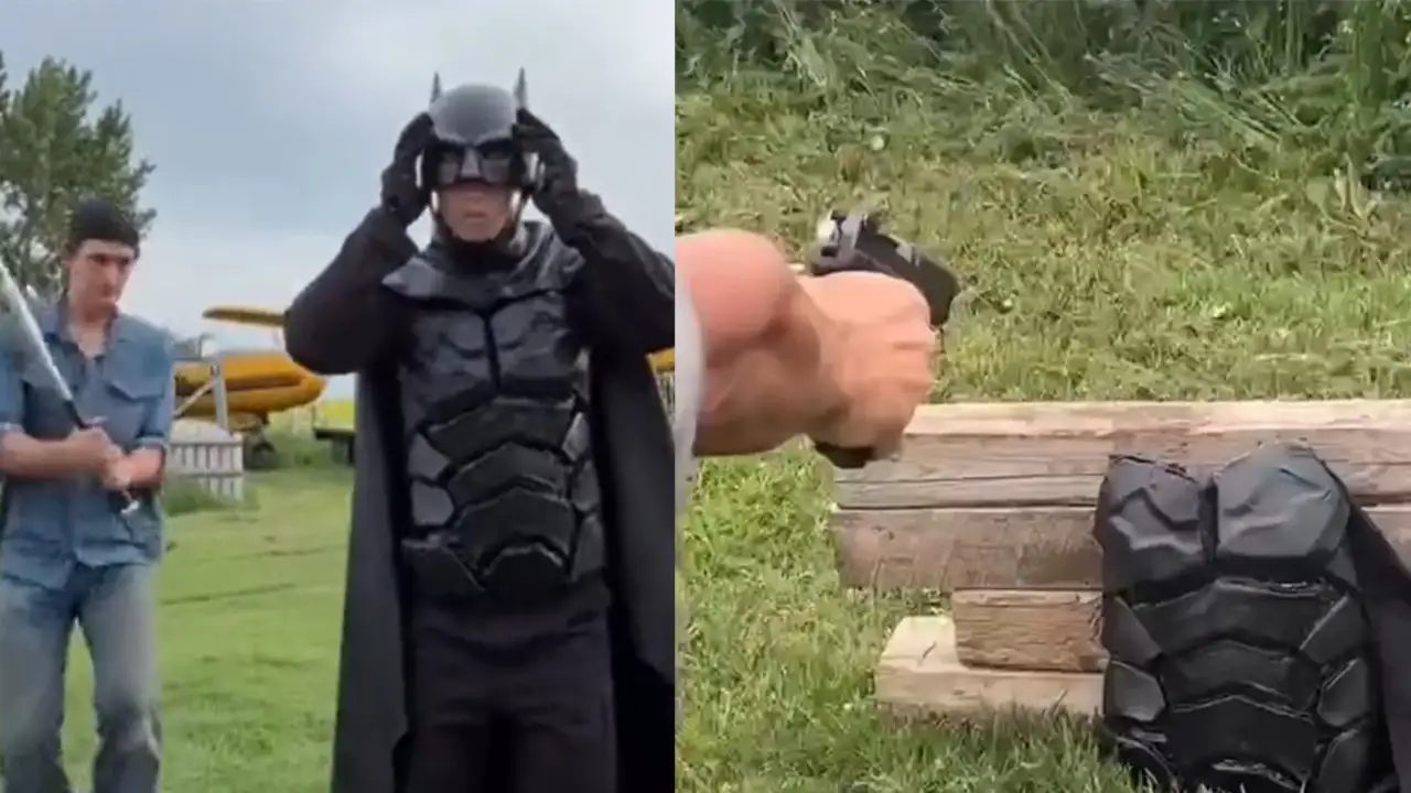 Костюм Бэтмена.