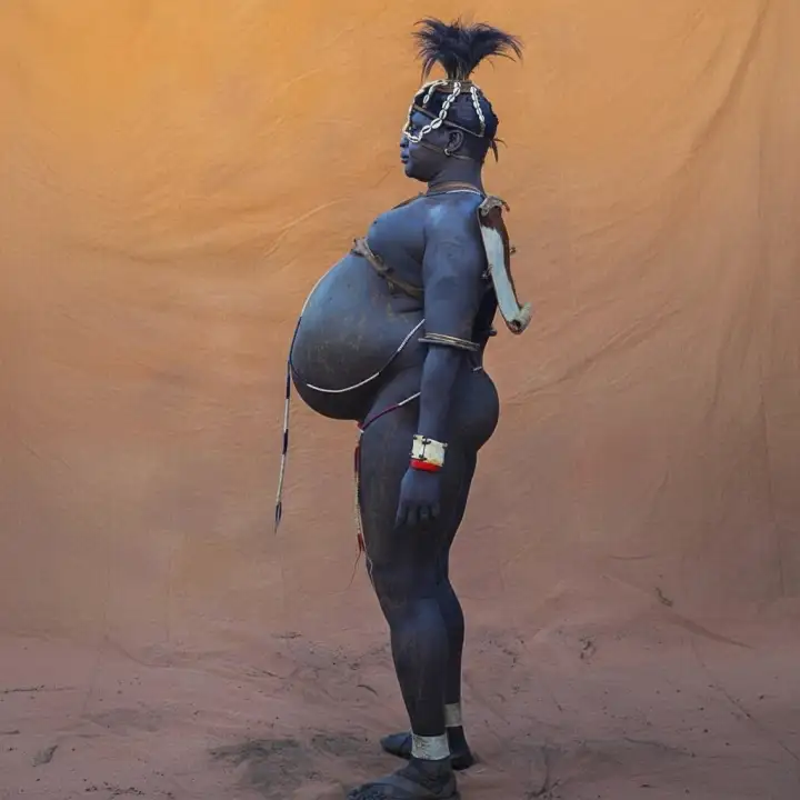 Пузатый король долины Омо.