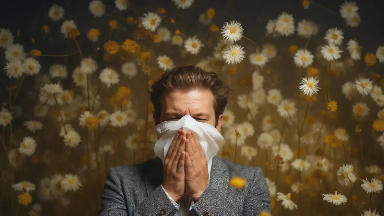 Сезонная аллергия.