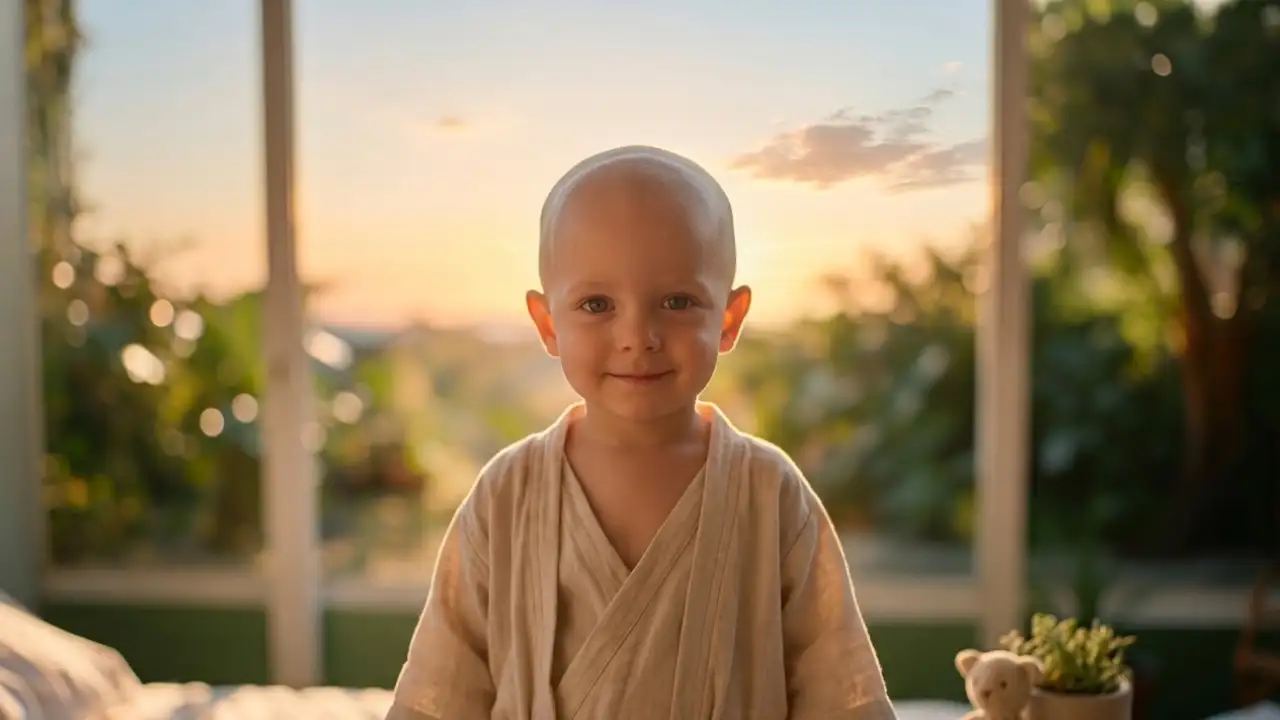 Ребёнок с онкологией.