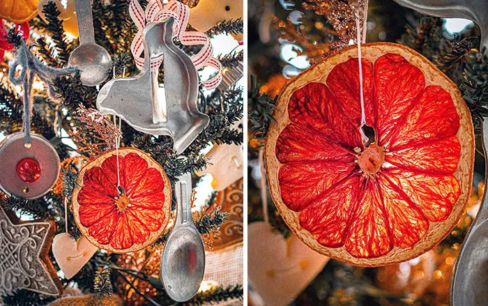 «Сушеный цитрус. Он не только красиво выглядит, но и потрясающе пахнет».