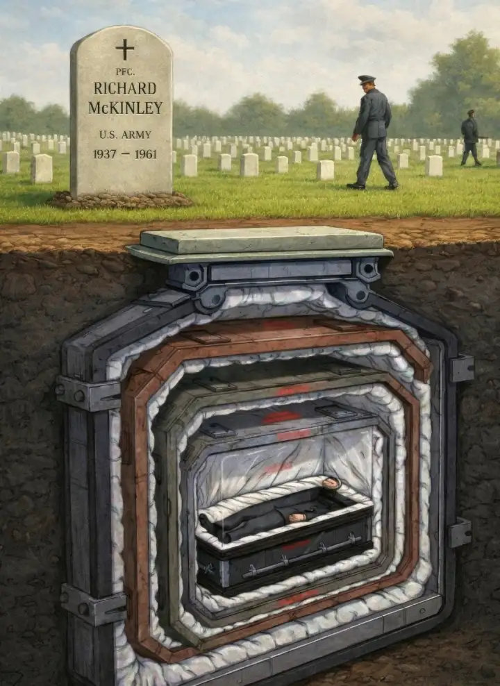 Реконструкция могилы изнутри. Реконструкция могилы изнутри.