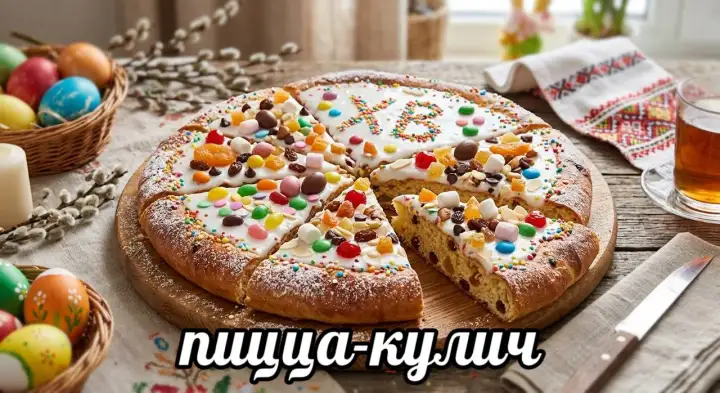 Пицца-кулич.