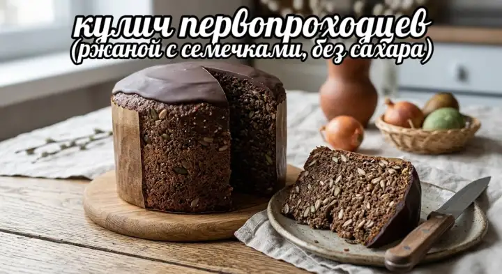 Кулич первопроходцев.