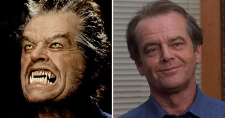 Джек Николсон - оборотень в фильме «Волк» (1994).