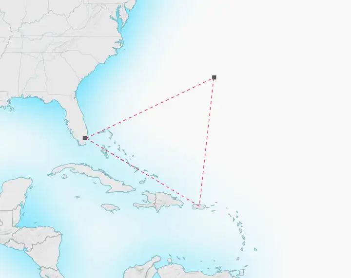 Бермудский треугольник.