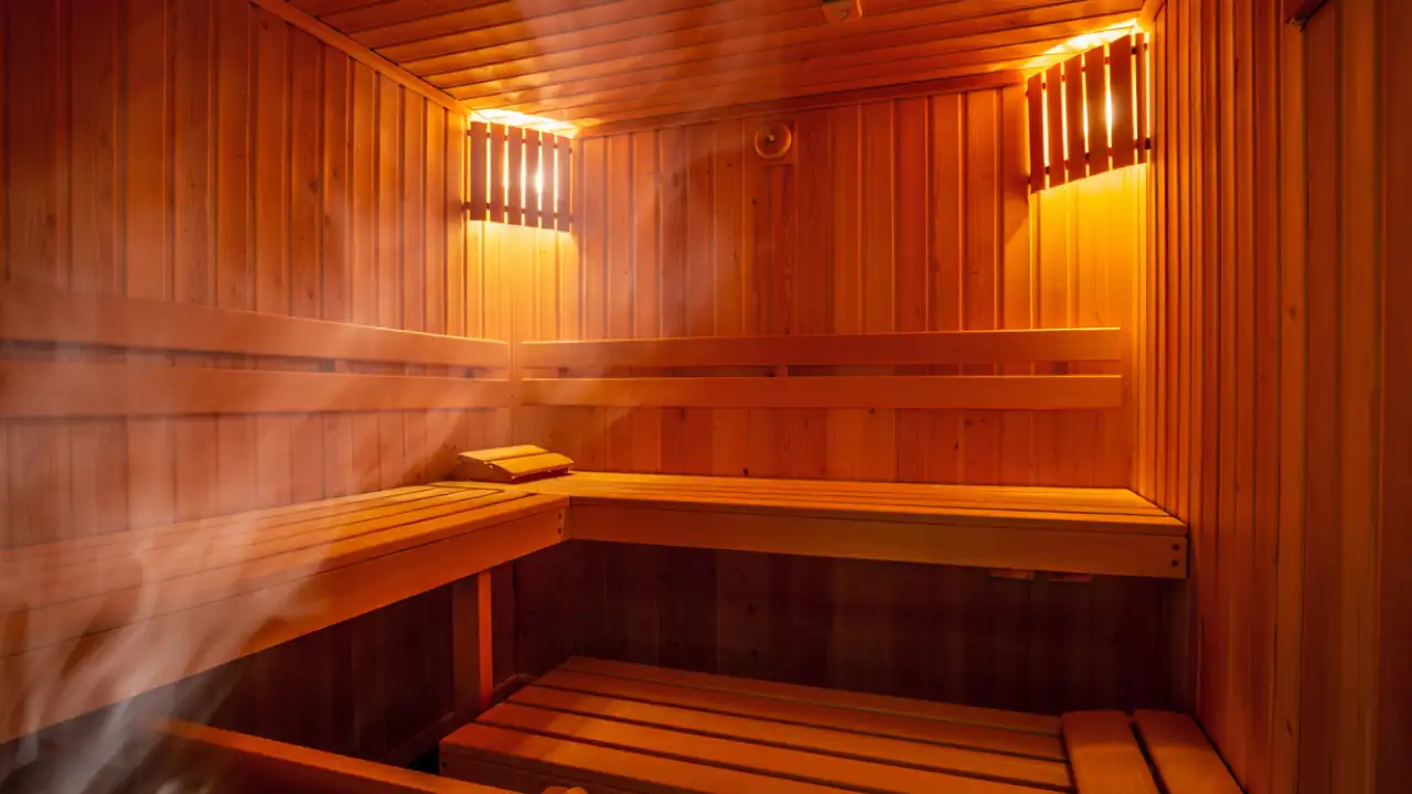Сауна.