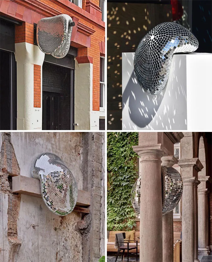 Необычный дизайн диско-шара от Rotganzen.