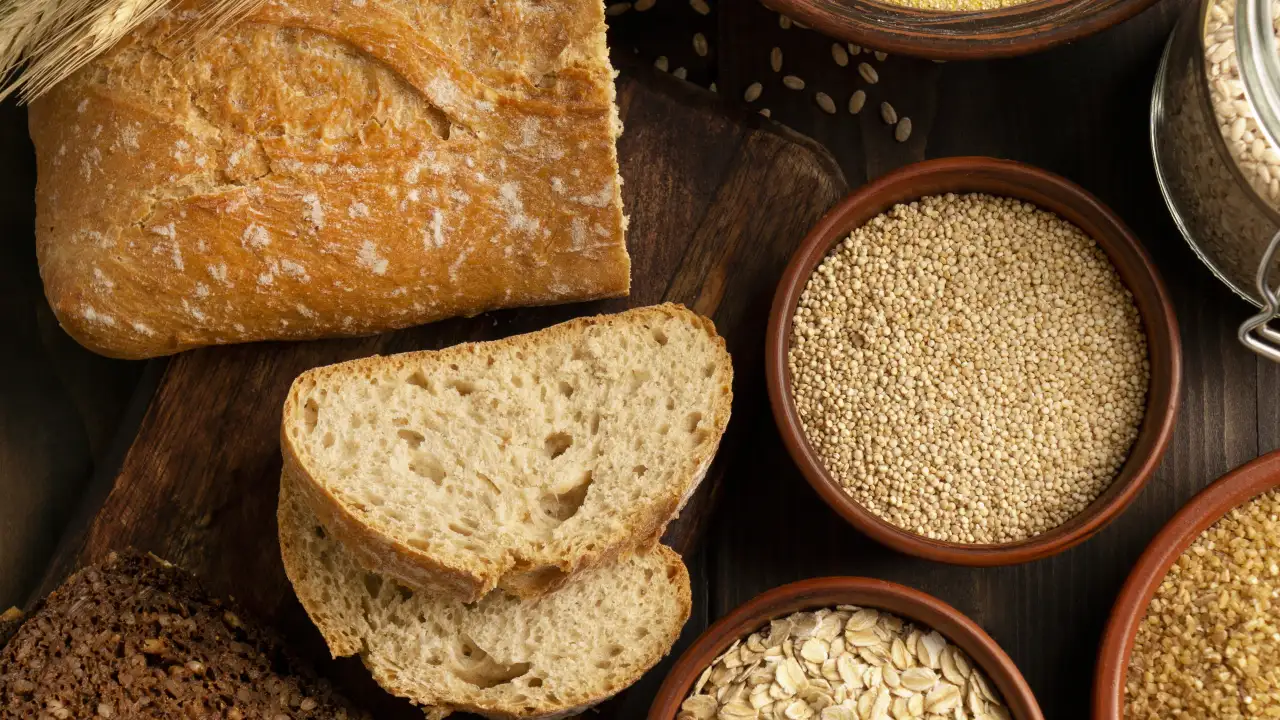 Пища, богатая углеводами.