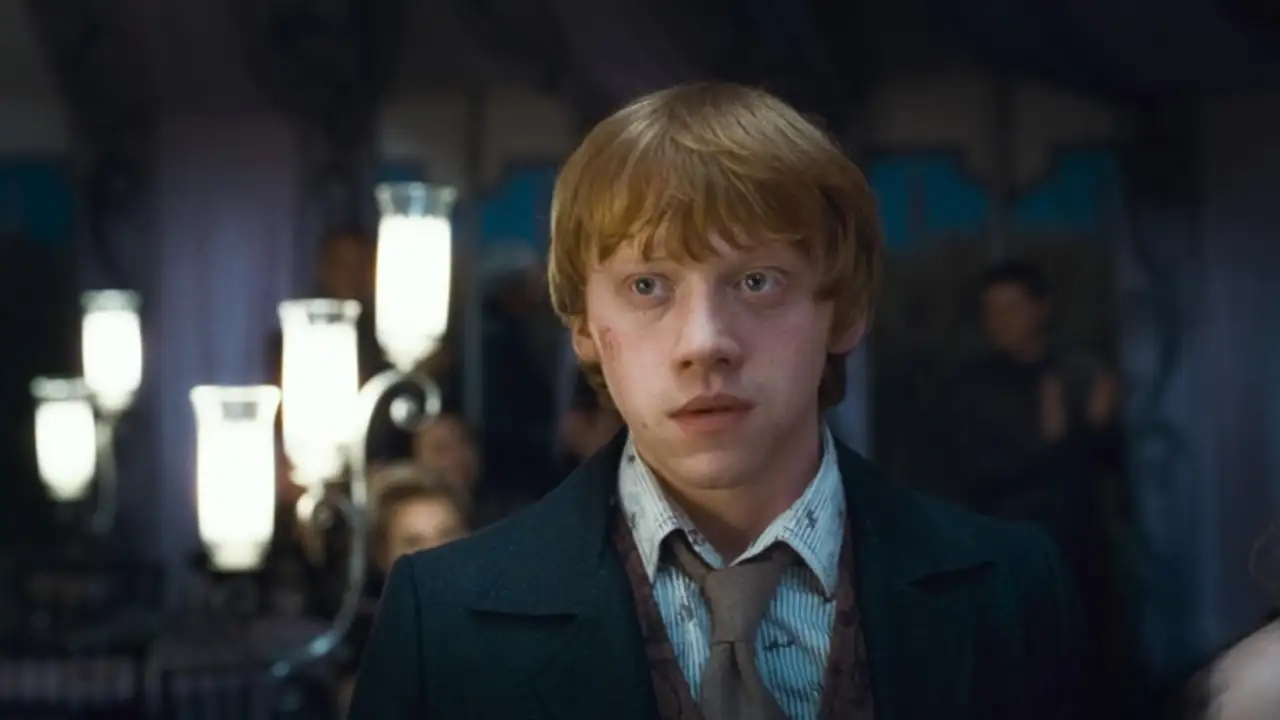 Руперт Гринт в фильме «Гарри Поттер и Дары смерти. Часть I».