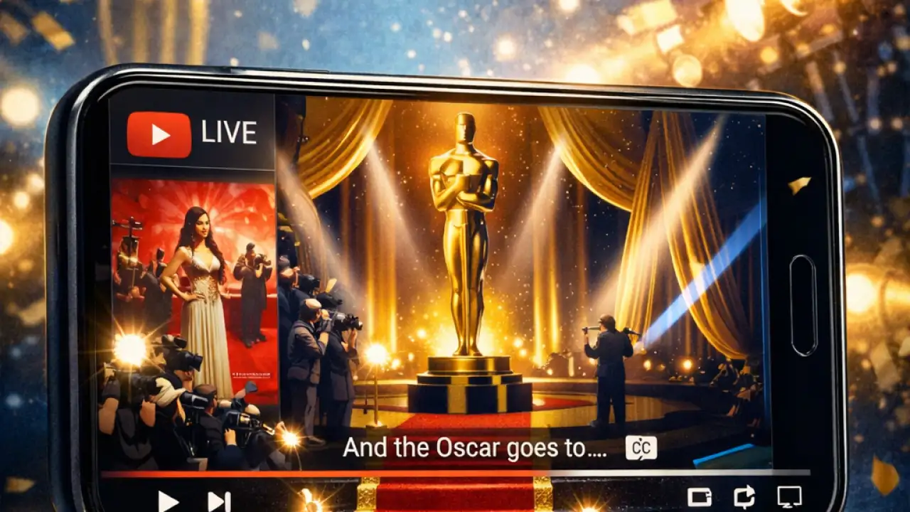 Церемония вручения премии «Оскар» на YouTube.