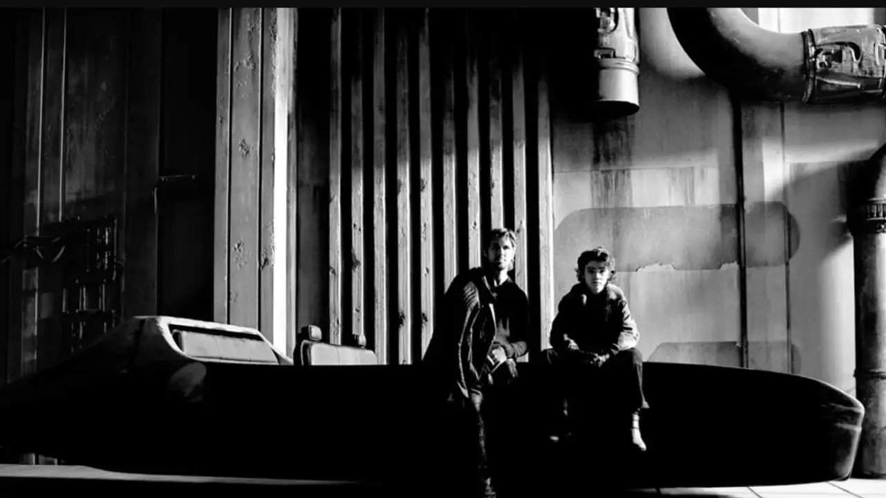 Кадр со съемок.