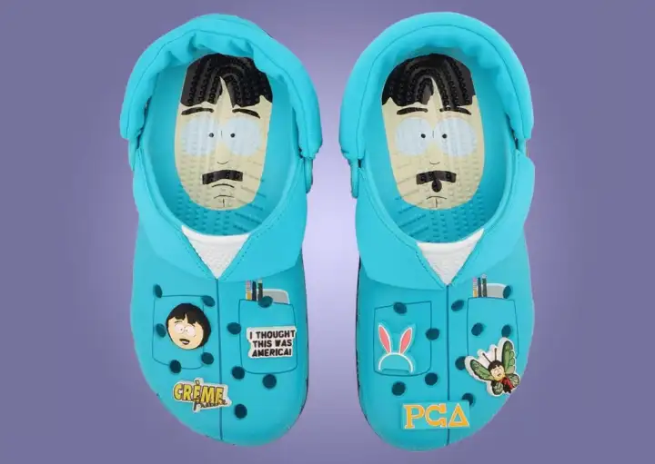 Crocs с Рэнди Маршем - вид сверху. Crocs с Рэнди Маршем - вид сверху.