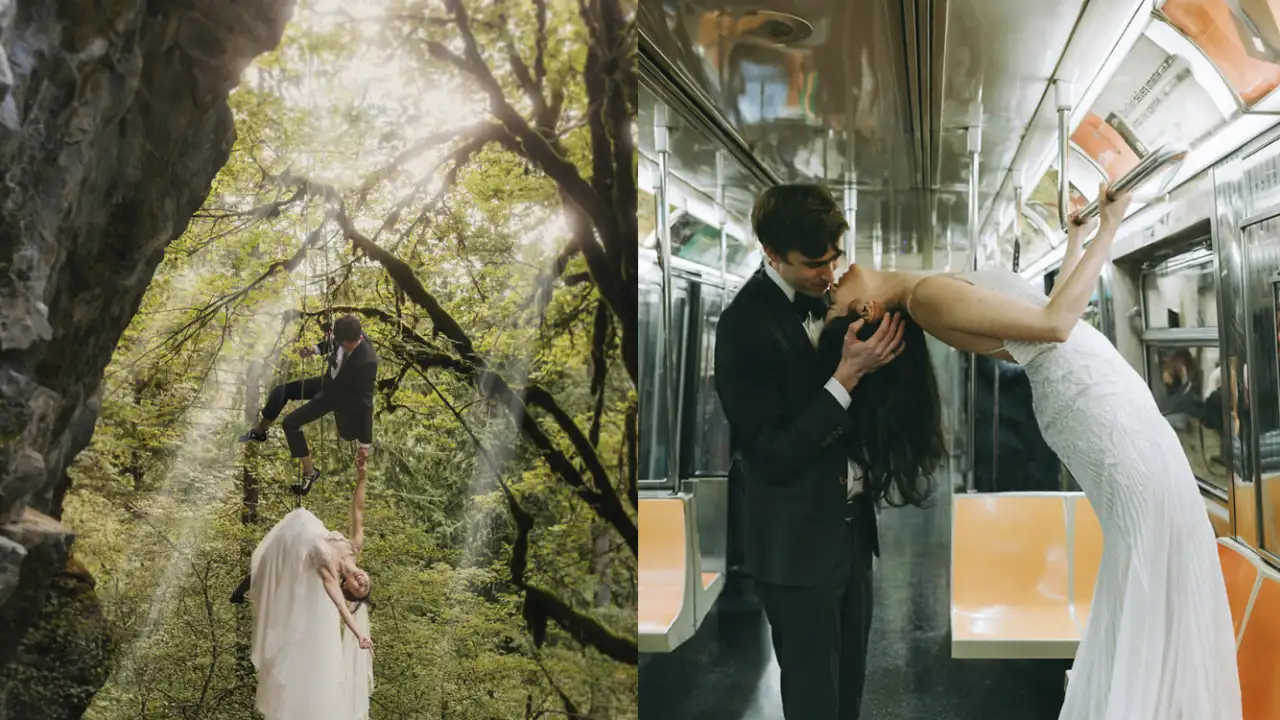 Свадебные фотографии.