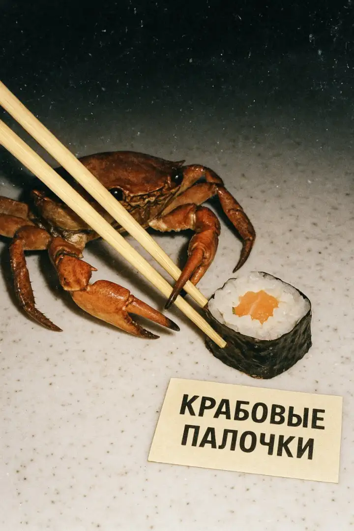 Крабовые палочки.