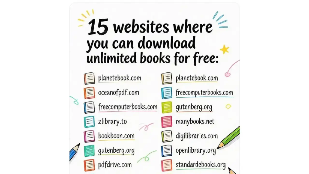 Список книг.