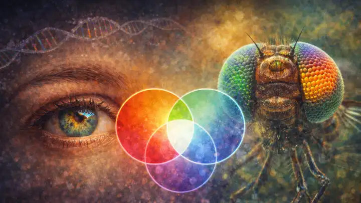Учёные выяснили, что мы видим мир как насекомые