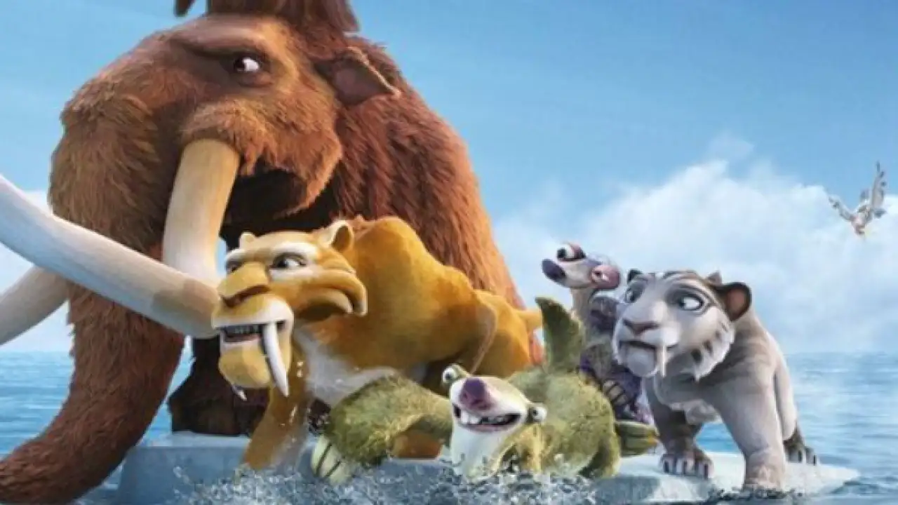 Кадр из мультфильма «Ледниковый период».