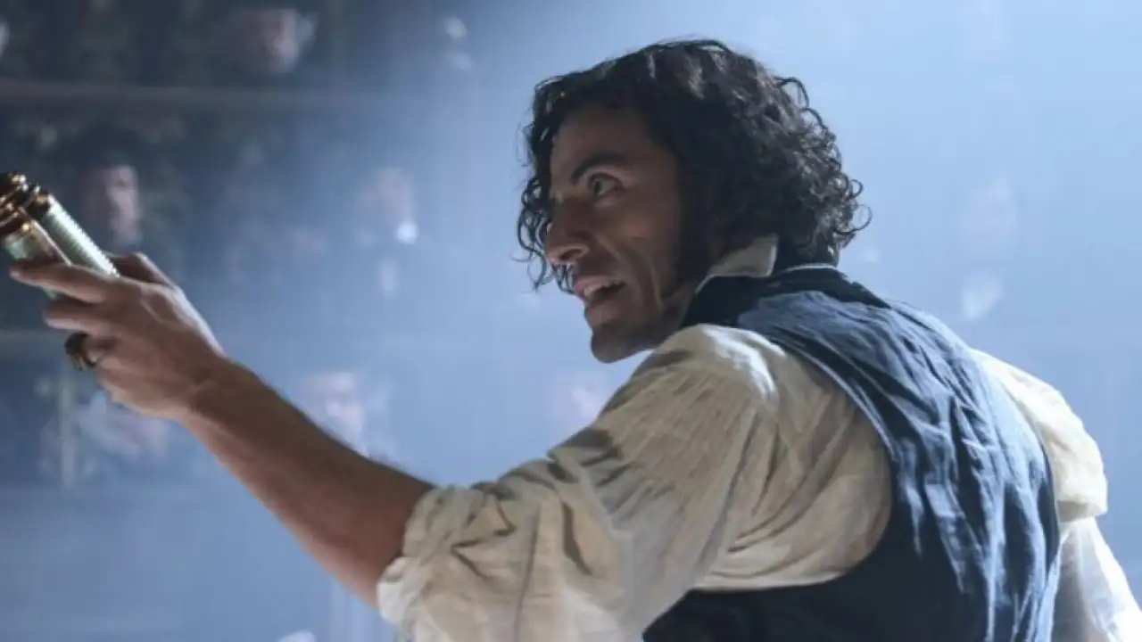 Оскар Айзек в фильме «Франкенштейн».