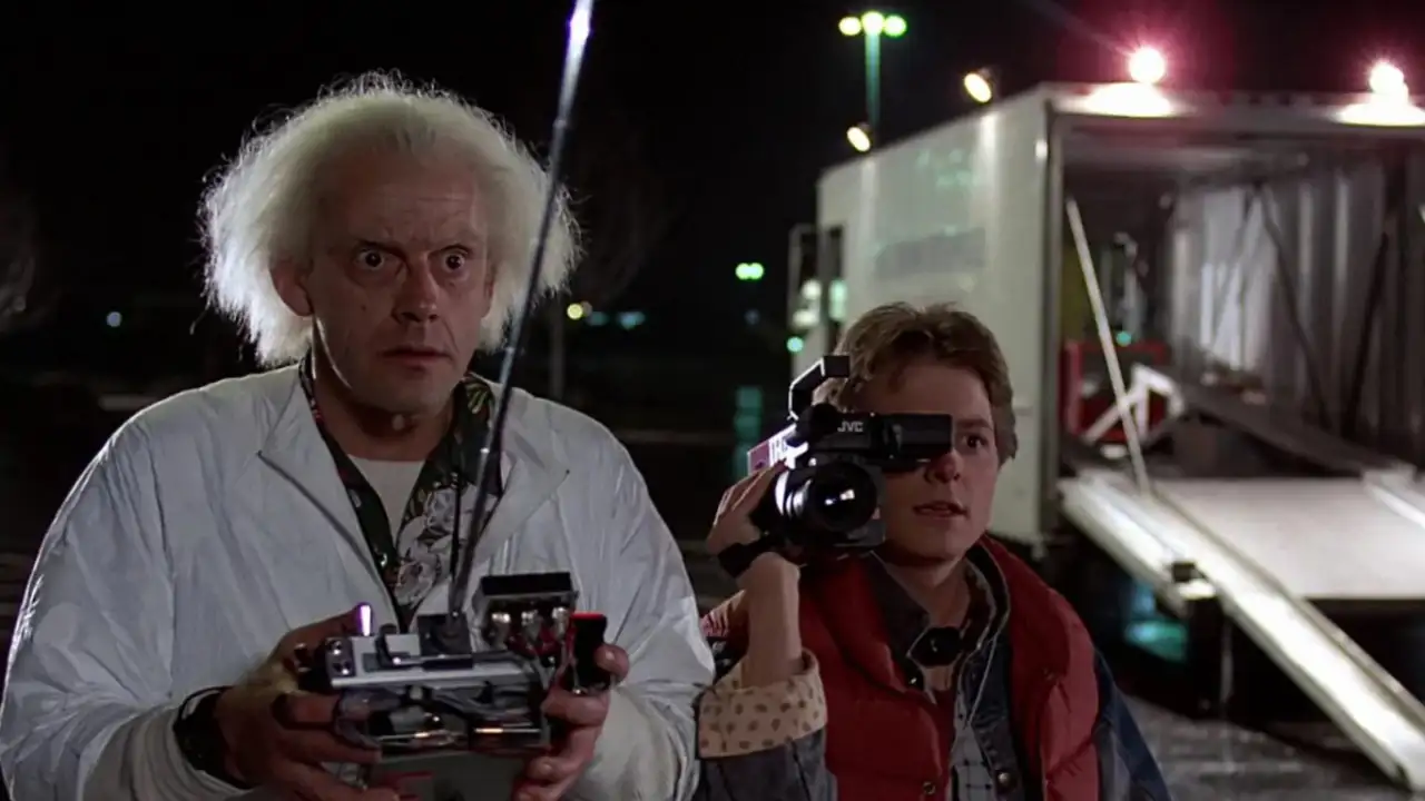 Кадр из фильма «Назад в будущее».