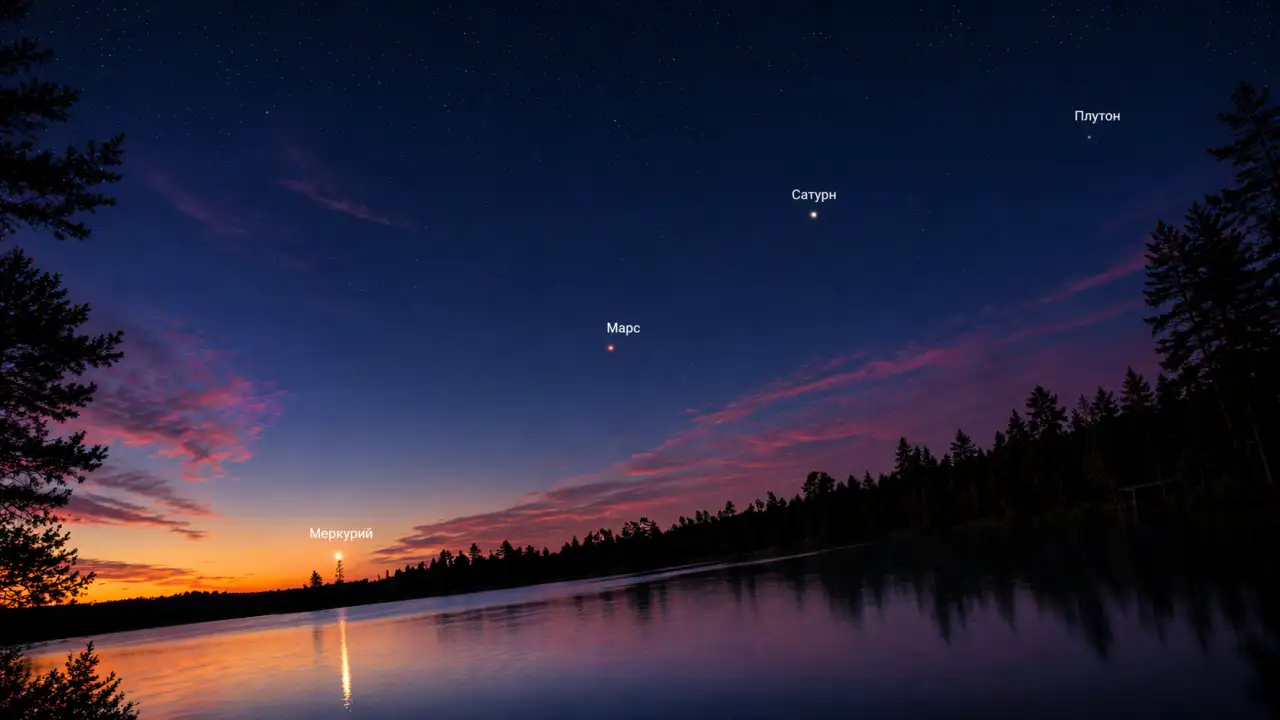 Парад планет 18 апреля