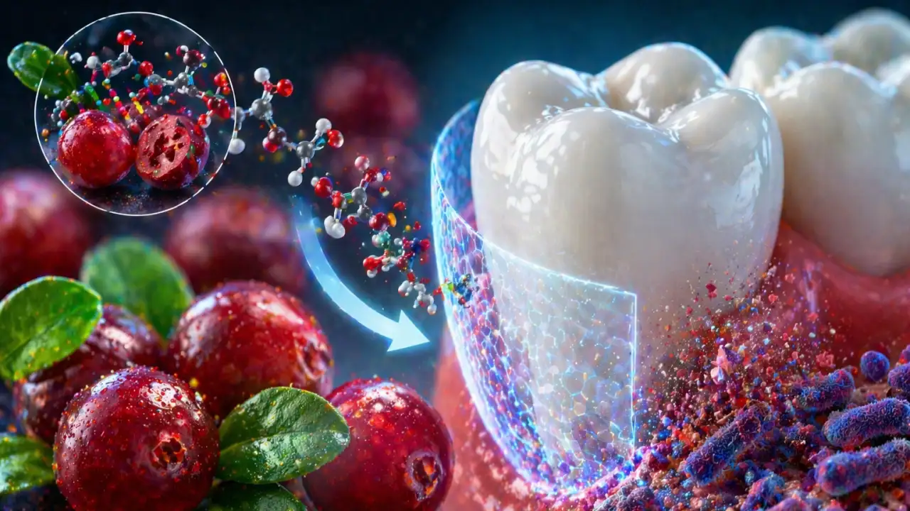 Клюква против кариеса