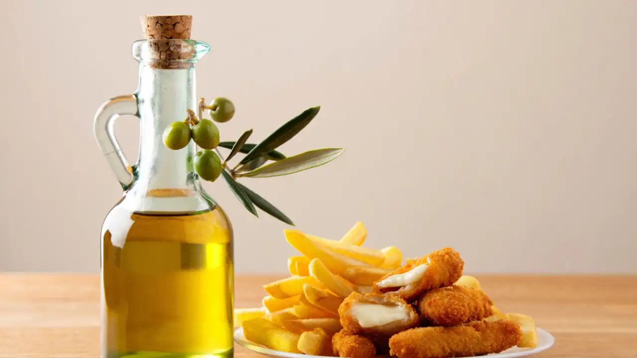 Оливковое масло и фастфуд.