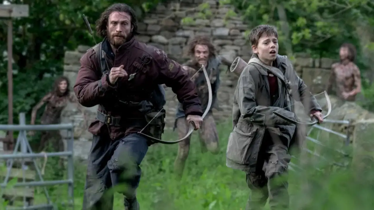 Кадр из фильма «28 лет спустя».