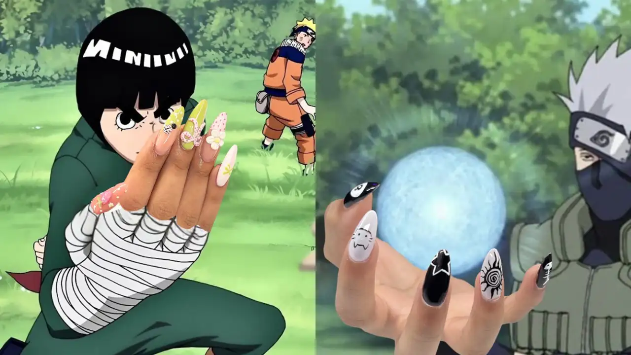 Герои аниме с ноготочками.