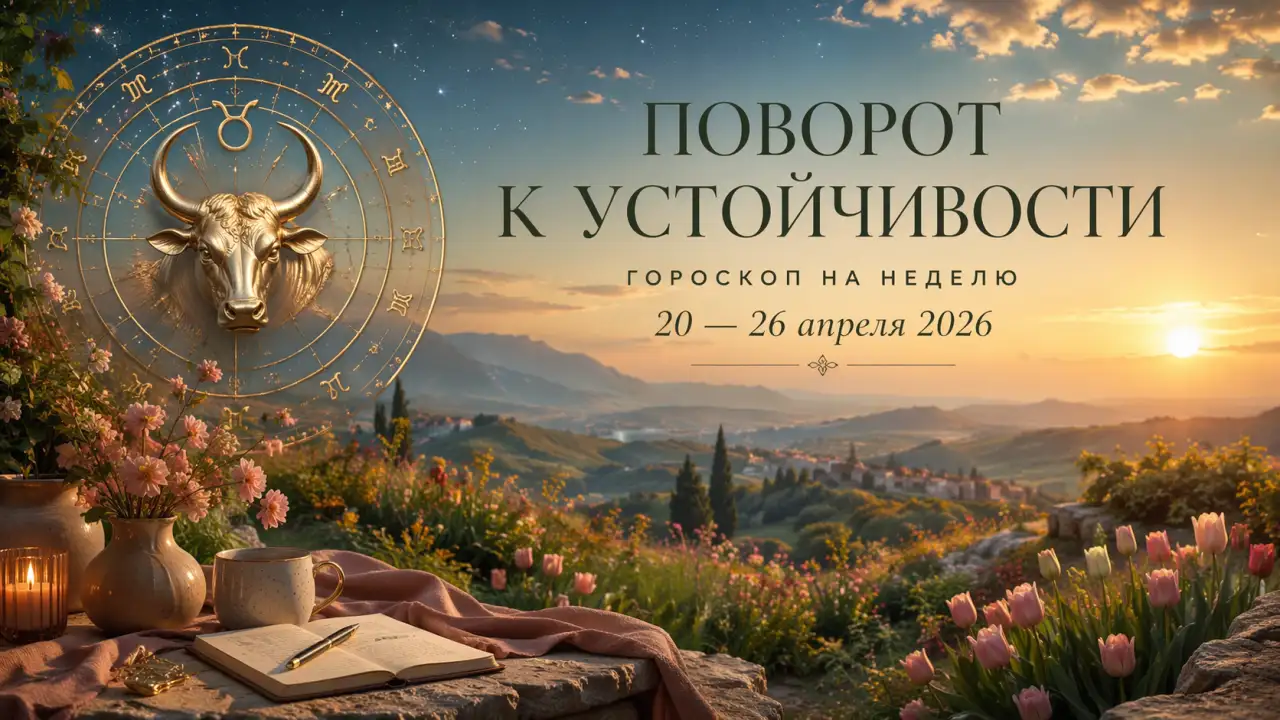 Гороскоп на неделю 20-26 апреля для всех знаков зодиака: поворт к устойчивости