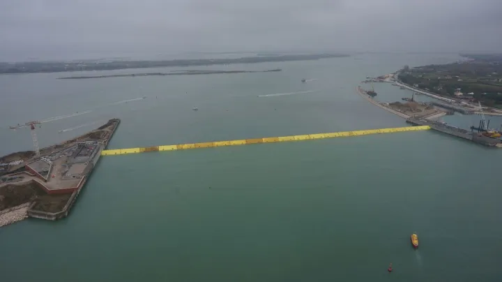 Барьер MOSE. Барьер MOSE.