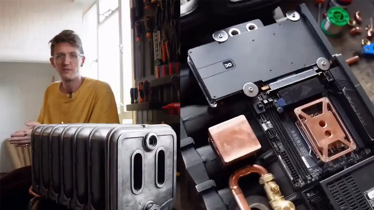 ПК в викторианской батарее.