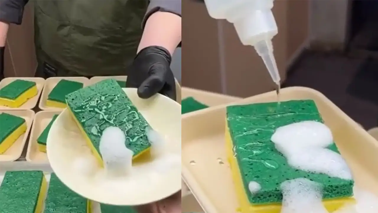 Пирожные-губки.