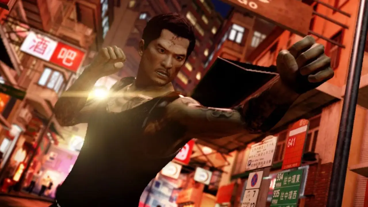 Кадр из игры «Sleeping Dogs».