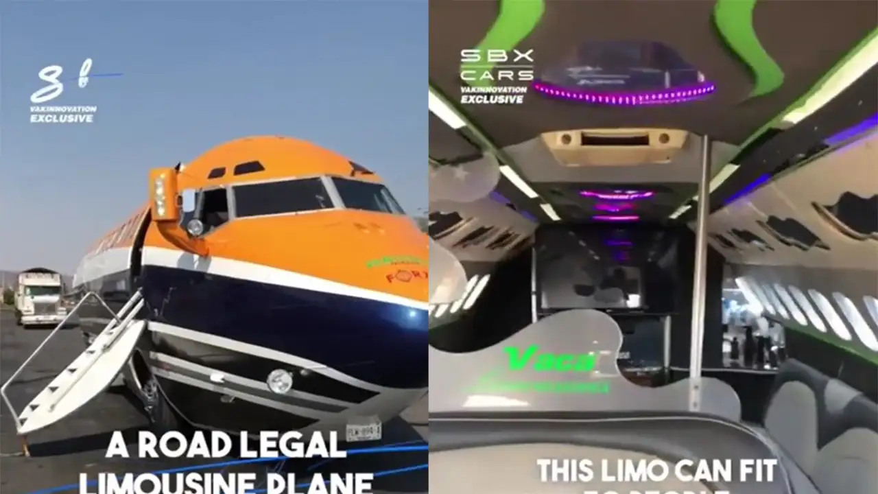 Самолет-лимузин.