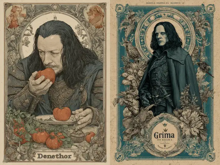 Денетор и Грима.
