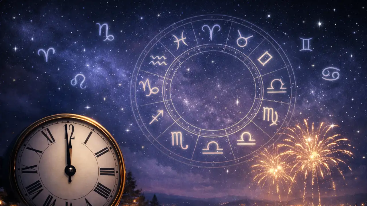 Гороскоп на новогоднюю ночь